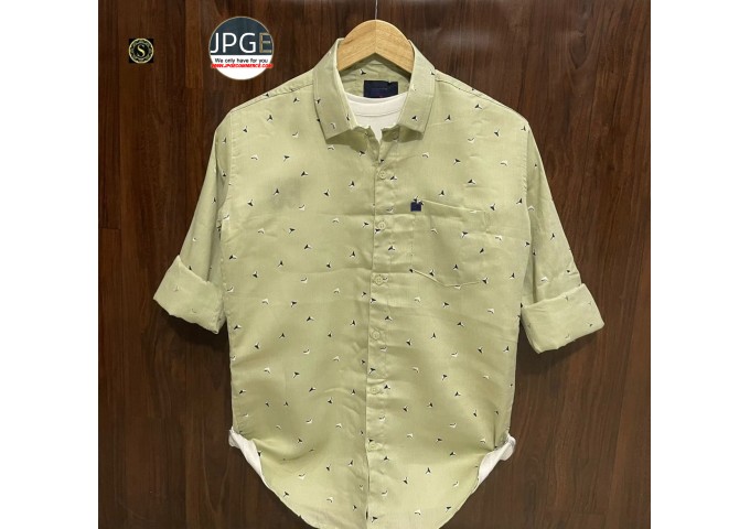 Cotton Shirt  Designer Article Store | Size M L XL | 2023 Green