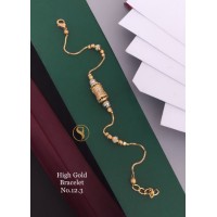 Pearl Golden Ladies Imitation Bracelet Design 1