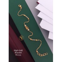 Pearl Golden Ladies Imitation Bracelet Design 5