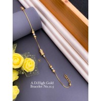 Pearl Golden Ladies Imitation Bracelet Design 9