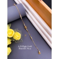 Pearl Golden Ladies Imitation Bracelet Design 10