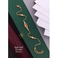 Pearl Golden Ladies Imitation Bracelet Design 11