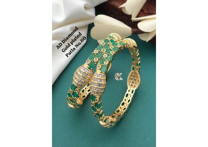 Bridal Antique Gold Plated Patla 5