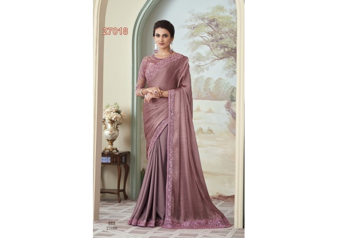 TFH Designer Concept For This Wedding  Session Silk Saree Pink