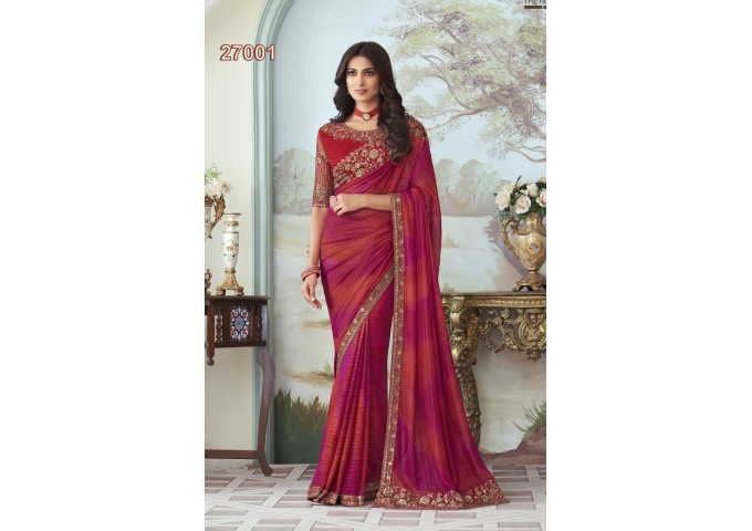 TFH Designer Concept For This Wedding  Session Silk Saree Maroon