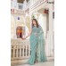 Aaayaa Aardhana Satin Silk With Sequence Embroidery Work Sky Blue