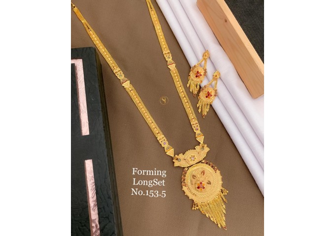 Farming Neckless Gold Plated Traditional Handcrafted Faux Kundan Studded Bridal Jewellery Set For Women 10