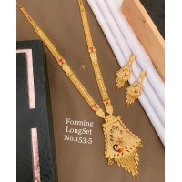 Farming Neckless Gold Plated Traditional Handcrafted Faux Kundan Studded Bridal Jewellery Set For Women 11
