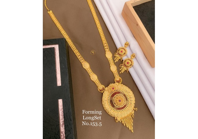 Farming Neckless Gold Plated Traditional Handcrafted Faux Kundan Studded Bridal Jewellery Set For Women 14