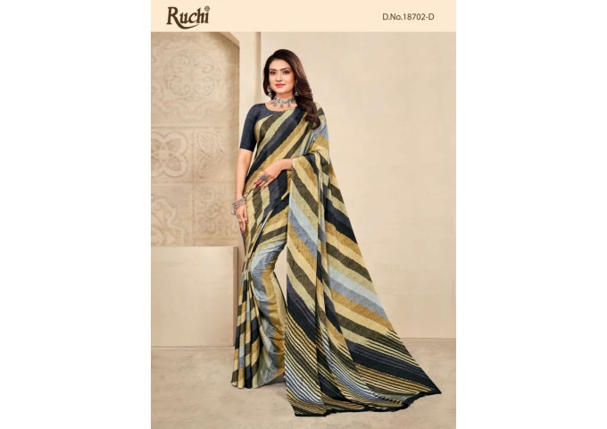 VIVANTA SILK 19TH EDITION CREPE SILK SAREE BLACK