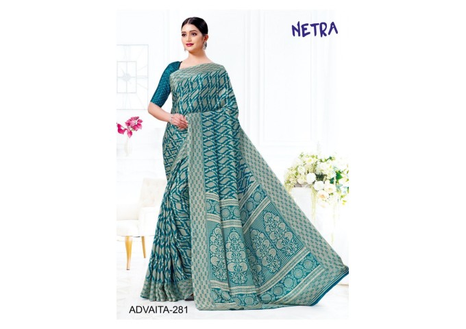 Netra Advaita Uniform Saree 2