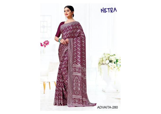 Netra Advaita Uniform Saree 3