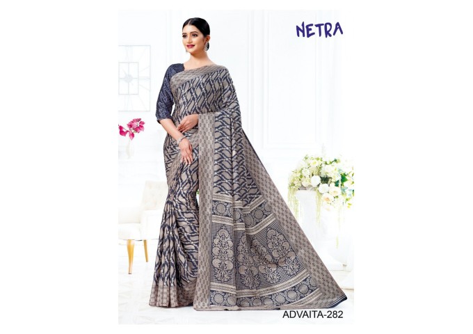 Netra Advaita Uniform Saree 4