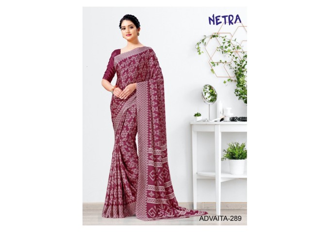 Netra Advaita Uniform Saree 20