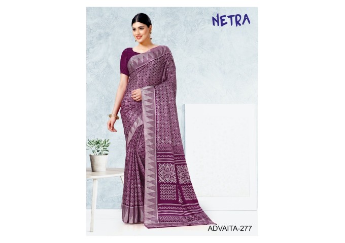 Netra Advaita Uniform Saree 35