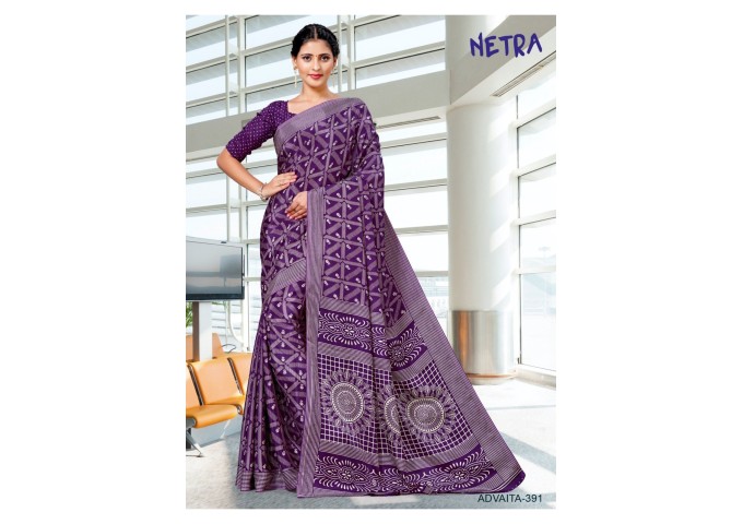 Netra Advaita Uniform Saree 37