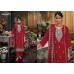 Yasmine Vol-2 Heavy Chinon with  Embroidery Work Suits Red
